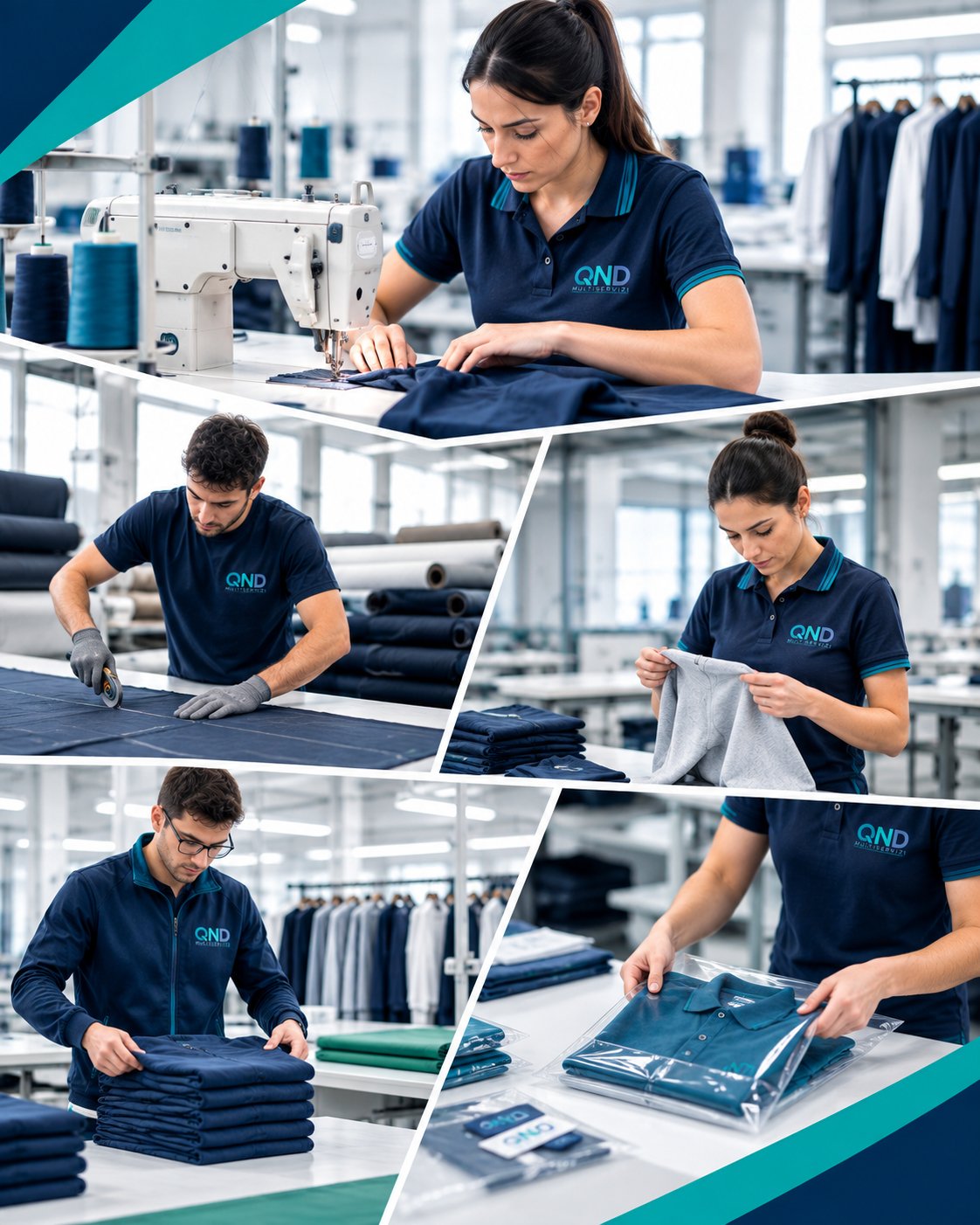 Personale per confezionamento e lavorazioni tessili