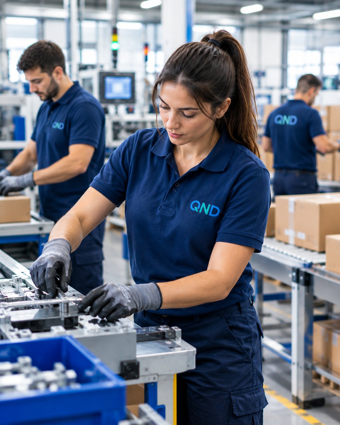 Operai per supporto alla produzione industriale e attività produttive aziendali