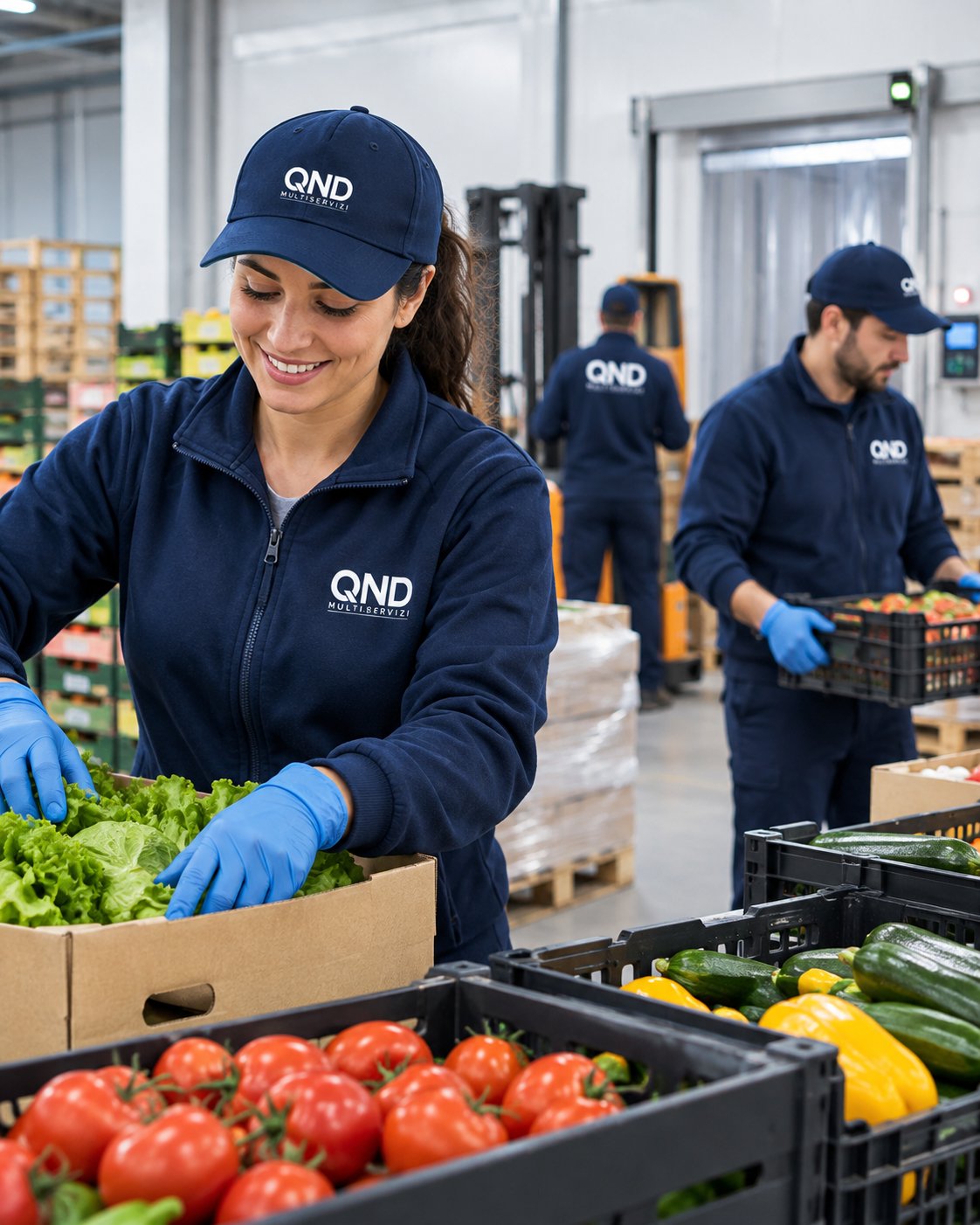 Personale qualificato per grossisti alimentari e ortofrutticoli