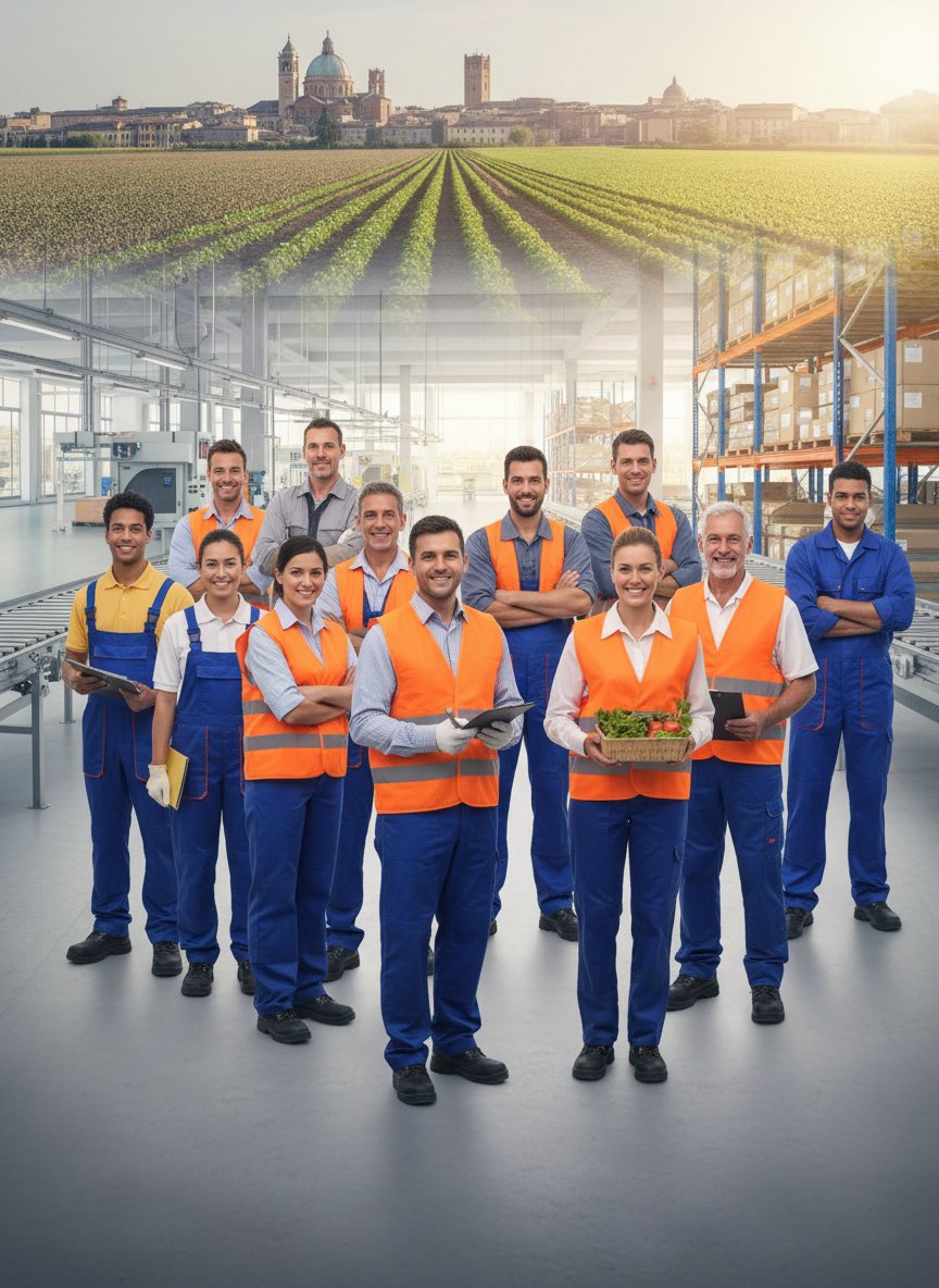 La cooperativa personale Padova offre servizi di fornitura personale per aziende che operano nei settori logistico, industriale, produttivo e agricolo. Mettiamo a disposizione operai per carico e scarico, facchinaggio, confezionamento alimentare e industriale, montaggio e lavori agricoli stagionali. Il nostro obiettivo è aiutare le aziende a trovare personale qualificato in modo rapido e semplice. Ci occupiamo della selezione dei lavoratori e della gestione completa di contratti, paghe e contributi, semplificando la gestione del personale per le imprese. Il personale che forniamo è abituato a lavorare in contesti produttivi e logistici, garantendo efficienza e rapidità operativa. Collaboriamo con aziende che hanno bisogno di personale affidabile e flessibile, sia per collaborazioni continuative sia per esigenze temporanee. La nostra cooperativa è il partner ideale per la gestione della manodopera a Padova.